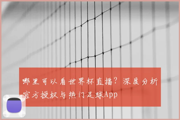 哪里可以看世界杯直播?深度分析官方授权与热门足球App